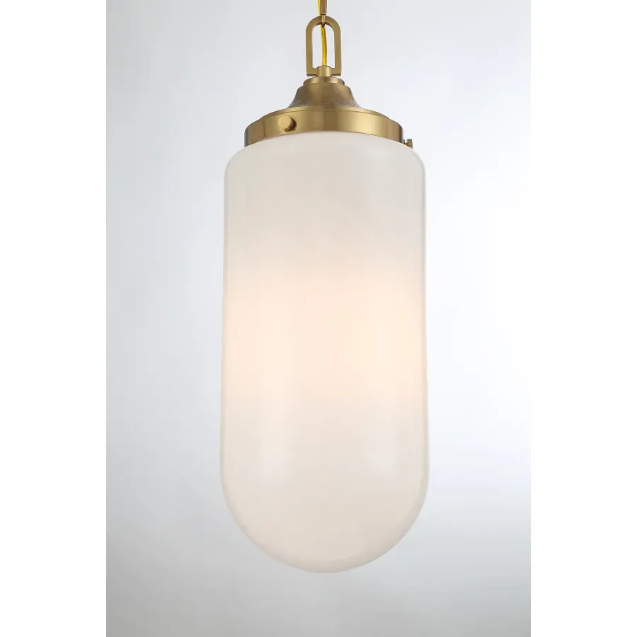 Bryant Three Light Pendant in Warm Brass - Image 5