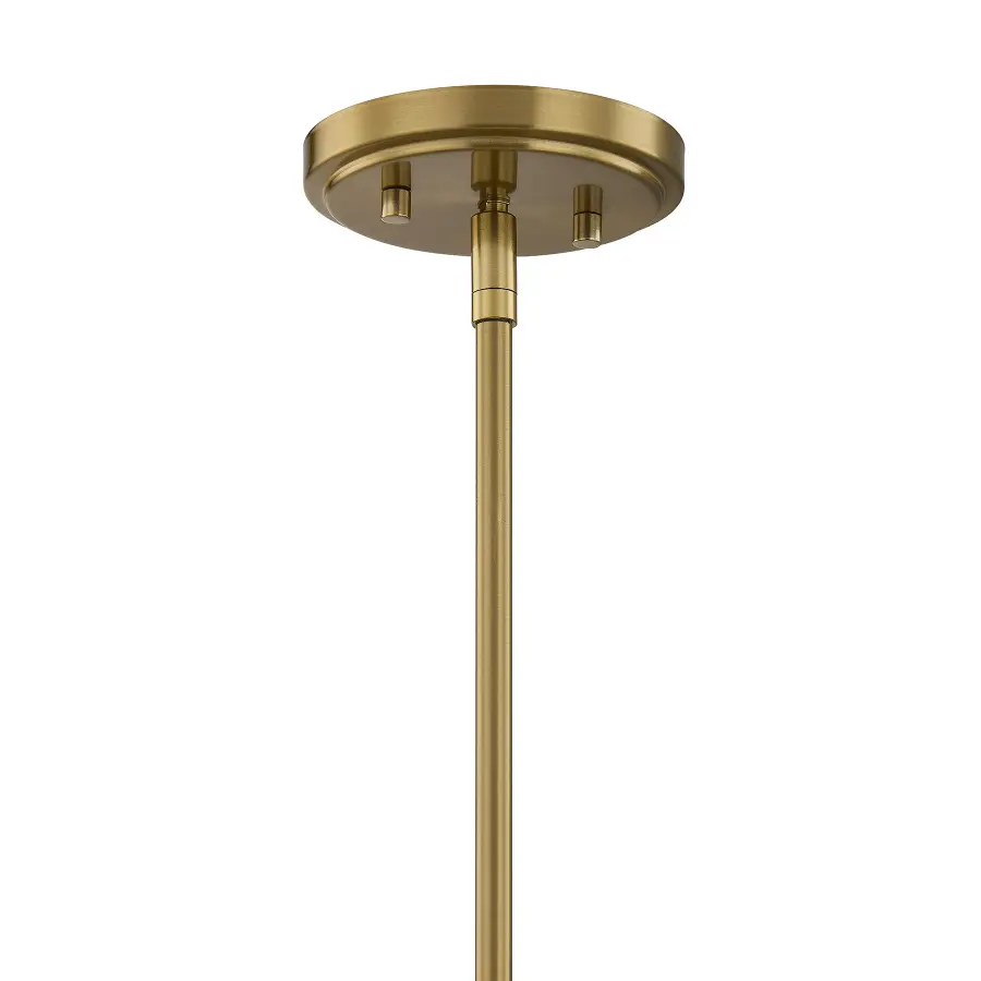 Octave 1-Light Pendant in Warm Brass - Image 5