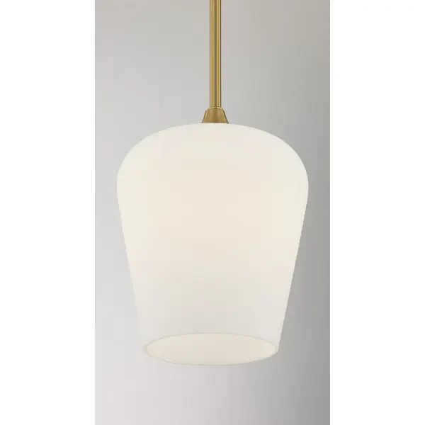 Octave 1-Light Pendant in Warm Brass - Image 6