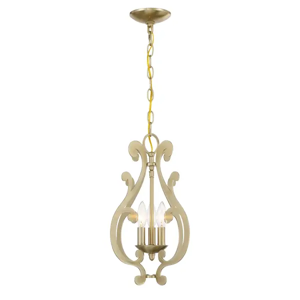 Lombard 3-Light Pendant in Noble Brass - Image 5