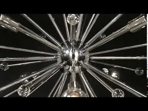Galea 24-Light Chandelier in Polished Nickel - Image 4