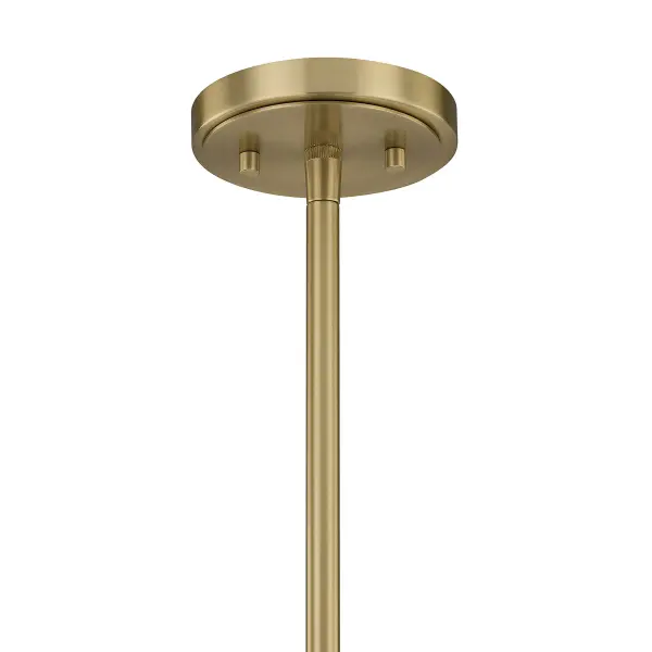 Reddick 3-Light Pendant in Warm Brass - Image 6