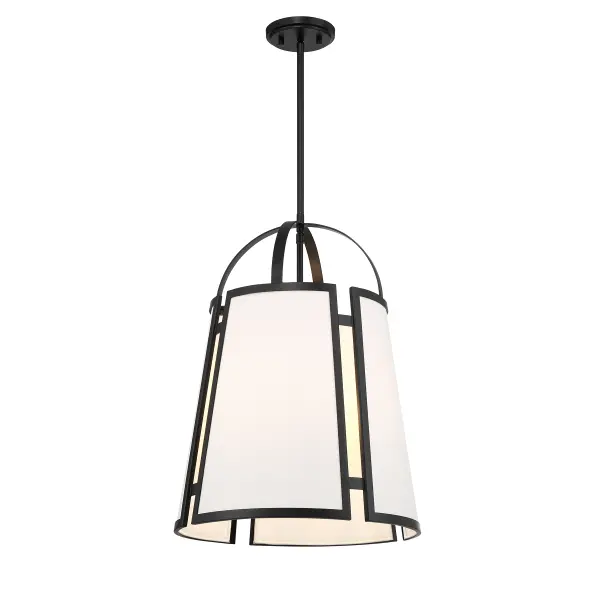 Chartwell 4-Light Pendant in Matte Black - Image 3