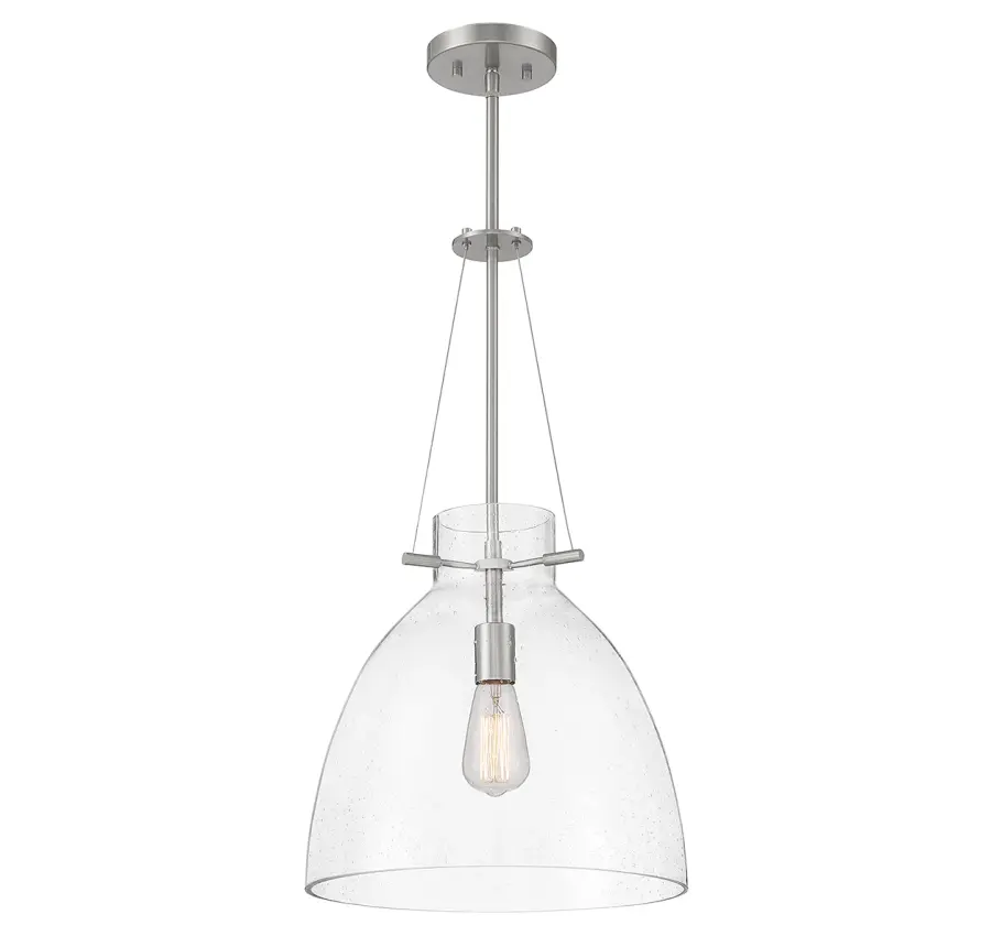 Foster 1-Light Pendant in Satin Nickel - Image 3