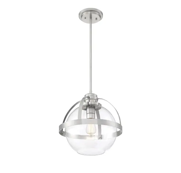 Pendleton 1-Light Pendant in Satin Nickel - Image 4