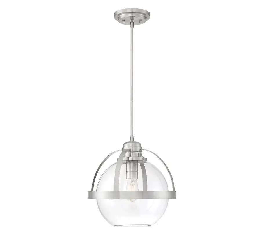 Pendleton 1-Light Pendant in Satin Nickel - Image 8