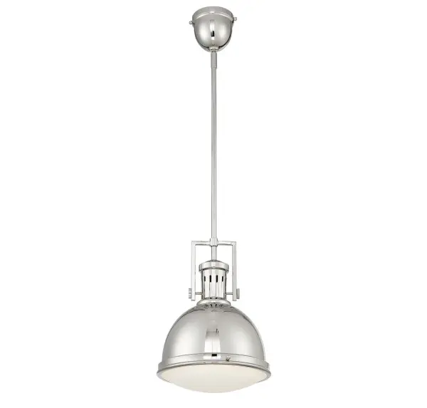 Chival 1-Light Pendant in Polished Nickel - Image 3