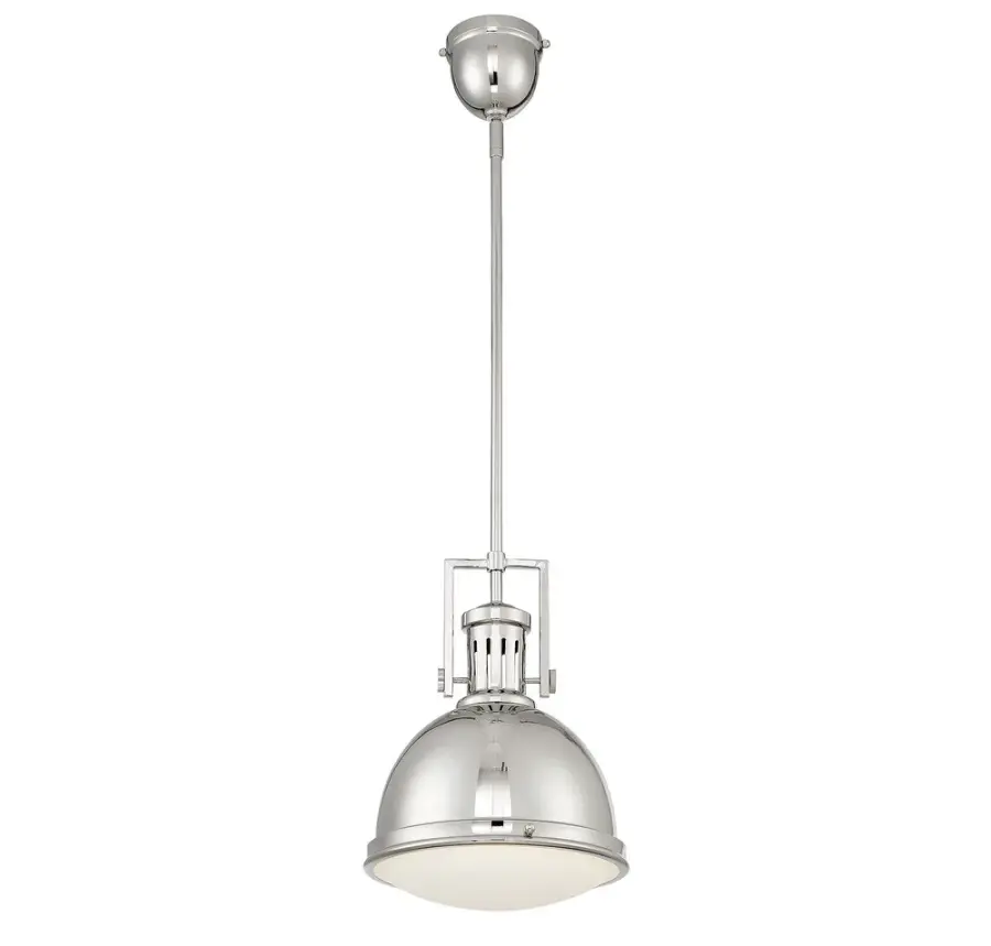 Chival 1-Light Pendant in Polished Nickel - Image 3