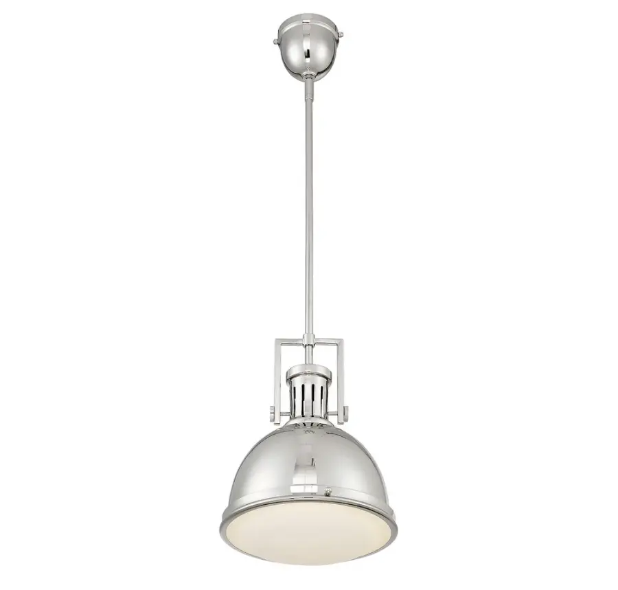 Chival 1-Light Pendant in Polished Nickel - Image 4