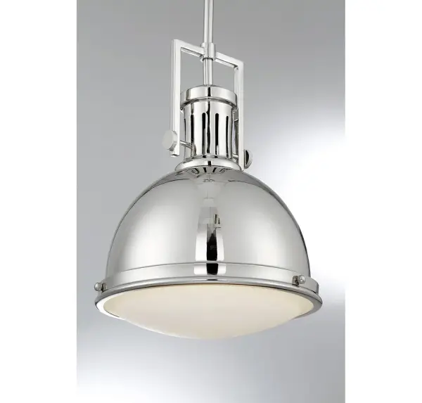 Chival 1-Light Pendant in Polished Nickel - Image 6