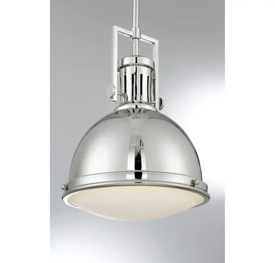Chival 1-Light Pendant in Polished Nickel - Image 6