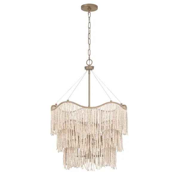 Melia 6-Light Pendant in Cypress by Breegan Jane - alternate view