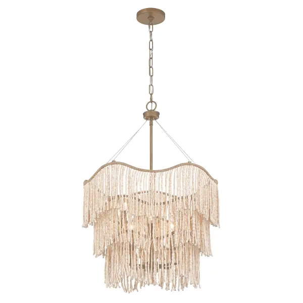 Melia 6-Light Pendant in Cypress by Breegan Jane - Image 3