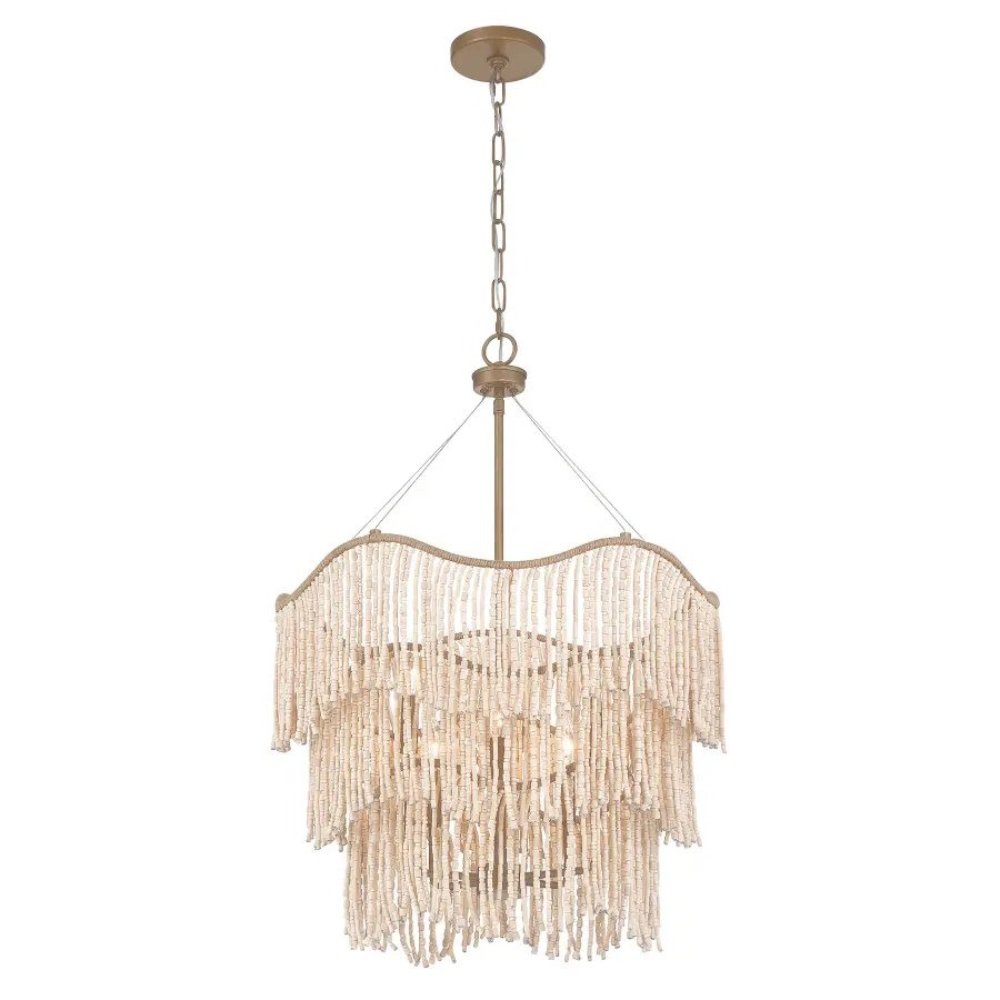 Melia 6-Light Pendant in Cypress by Breegan Jane - Image 3