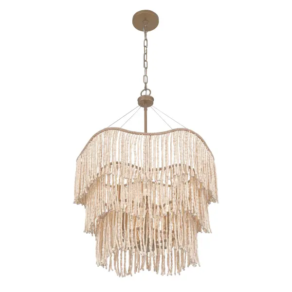 Melia 6-Light Pendant in Cypress by Breegan Jane - Image 4