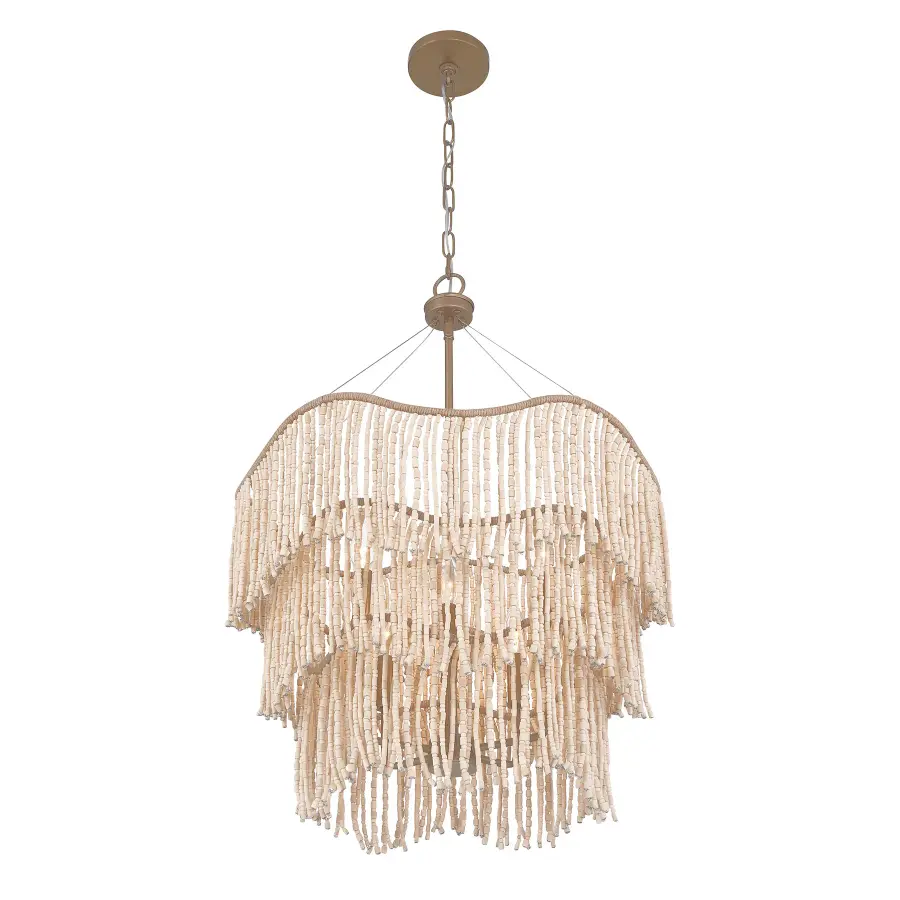 Melia 6-Light Pendant in Cypress by Breegan Jane - Image 4