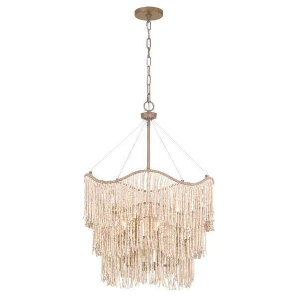 Melia 6-Light Pendant in Cypress by Breegan Jane - Image 5