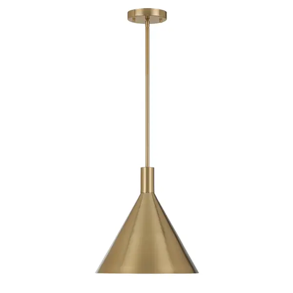 Pharos 1-Light Pendant in Noble Brass by Breegan Jane - Image 3