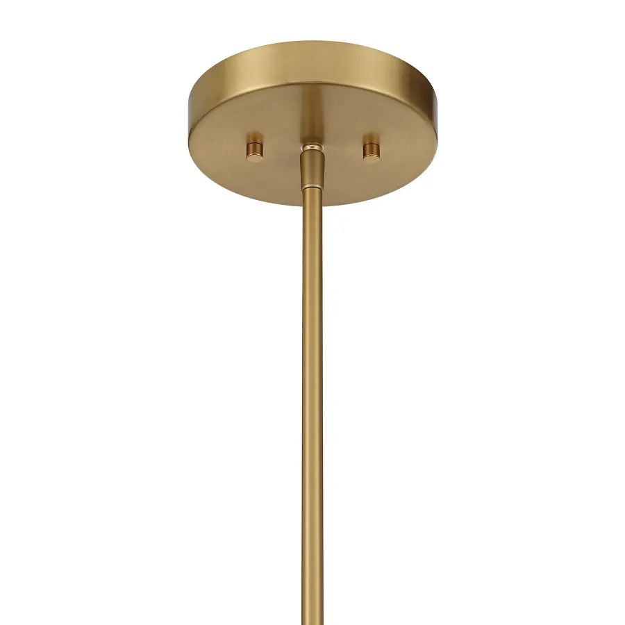 Gaia 6-Light Pendant in Warm Brass by Breegan Jane - Image 6