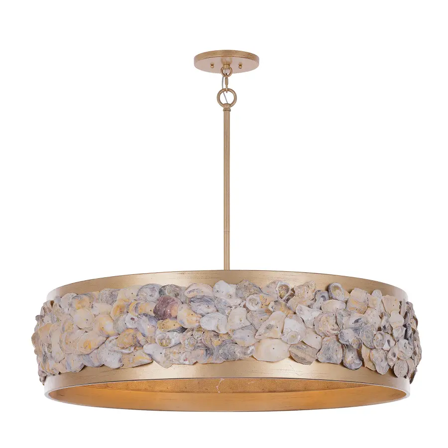 Leanne 6-Light Pendant in Chandon by Breegan Jane - Image 1