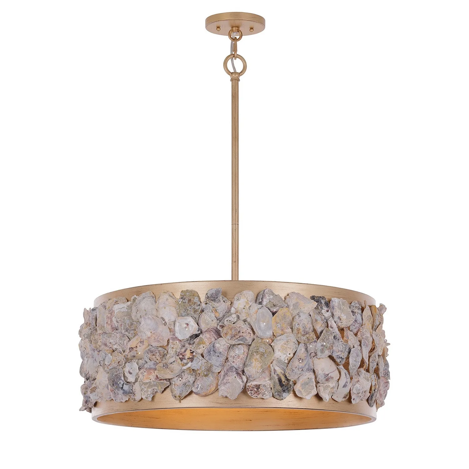 Leanne Four Light Pendant in Chandon