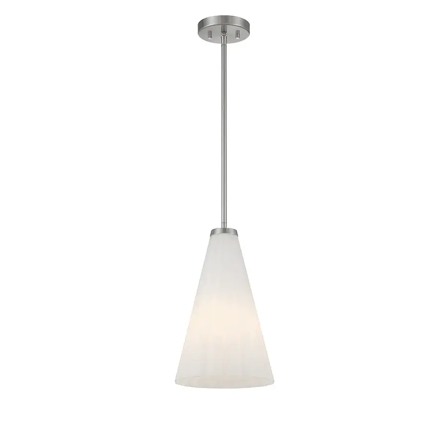 Bristol 1-Light Pendant in Satin Nickel - Image 3