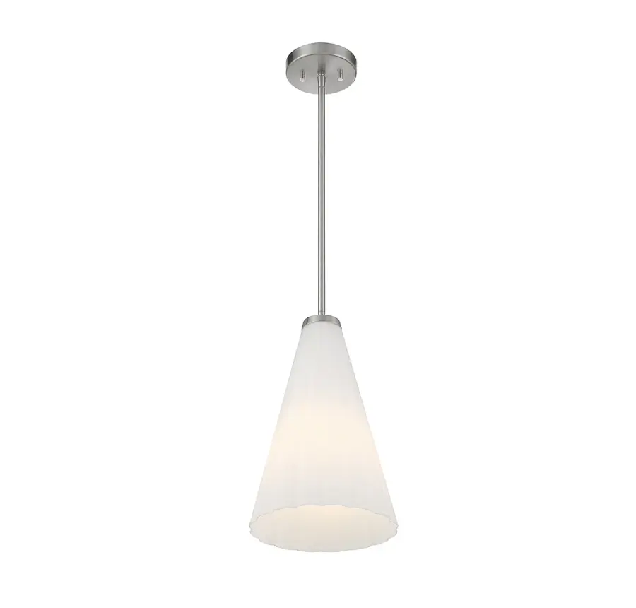 Bristol 1-Light Pendant in Satin Nickel - Image 4