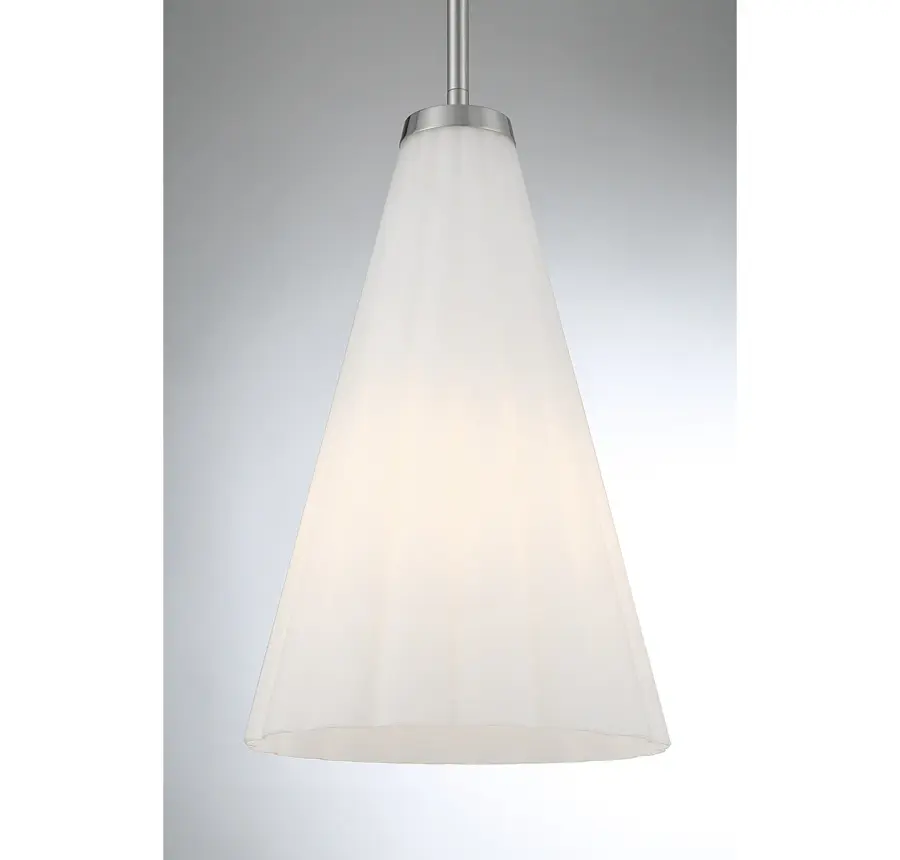 Bristol 1-Light Pendant in Satin Nickel - Image 5