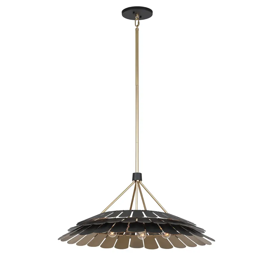 Turaco 6-Light Pendant in Midnight by Breegan Jane - Image 1