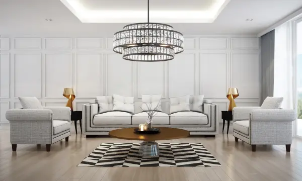 Renzo 6-Light Pendant in Matte Black - Image 5
