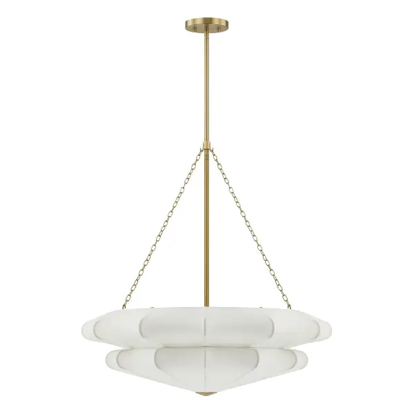 Coppell 3-Light Pendant in Warm Brass - Image 2
