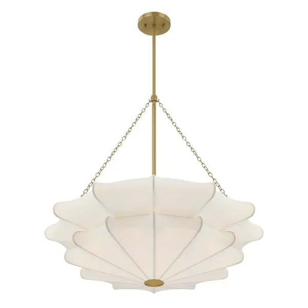 Coppell 3-Light Pendant in Warm Brass - Image 4
