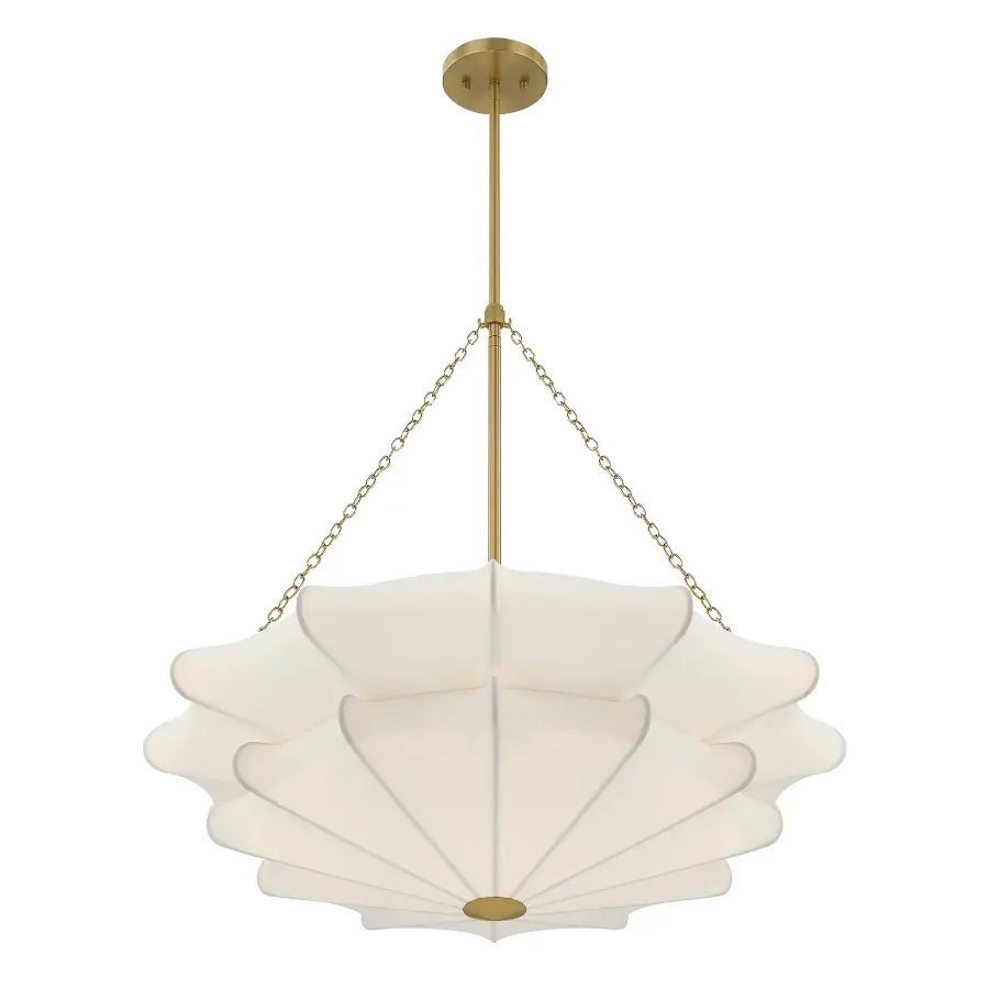 Coppell 3-Light Pendant in Warm Brass - Image 4