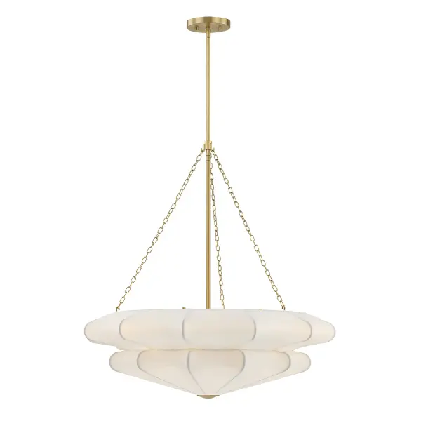 Coppell 3-Light Pendant in Warm Brass - Image 5