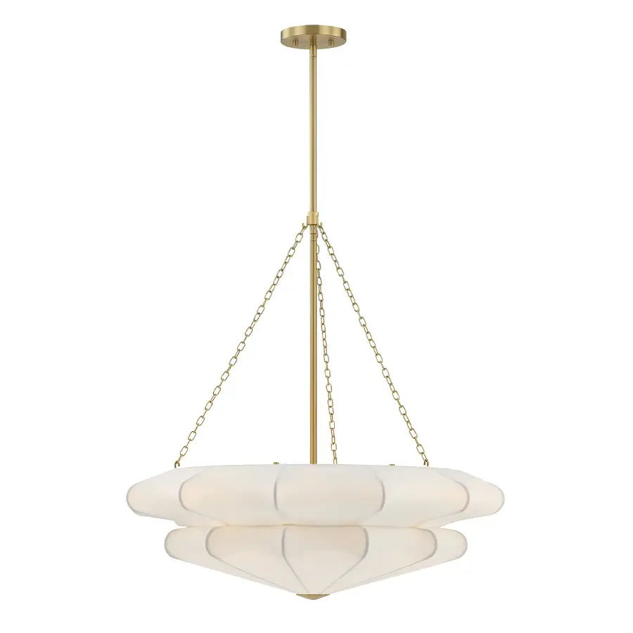 Coppell 3-Light Pendant in Warm Brass - Image 5