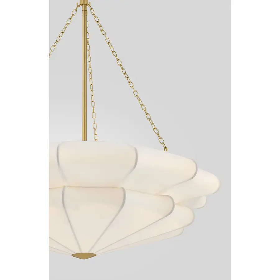 Coppell 3-Light Pendant in Warm Brass - Image 6