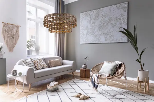 Silencio 7-Light Pendant in Riviera Brass by Breegan Jane - Image 8