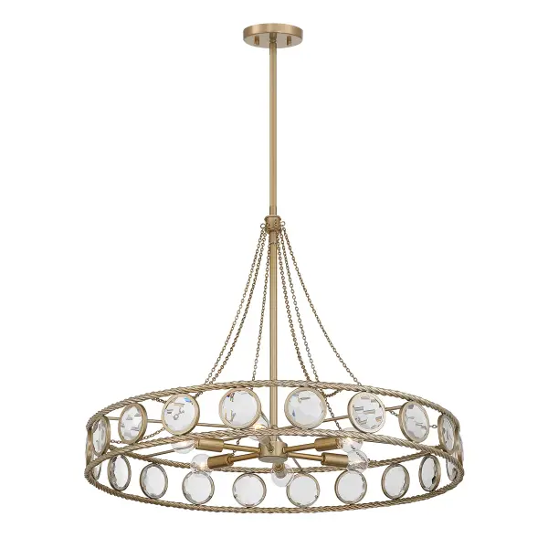 Cologne 6-Light Pendant in Opulent Gold - Image 5