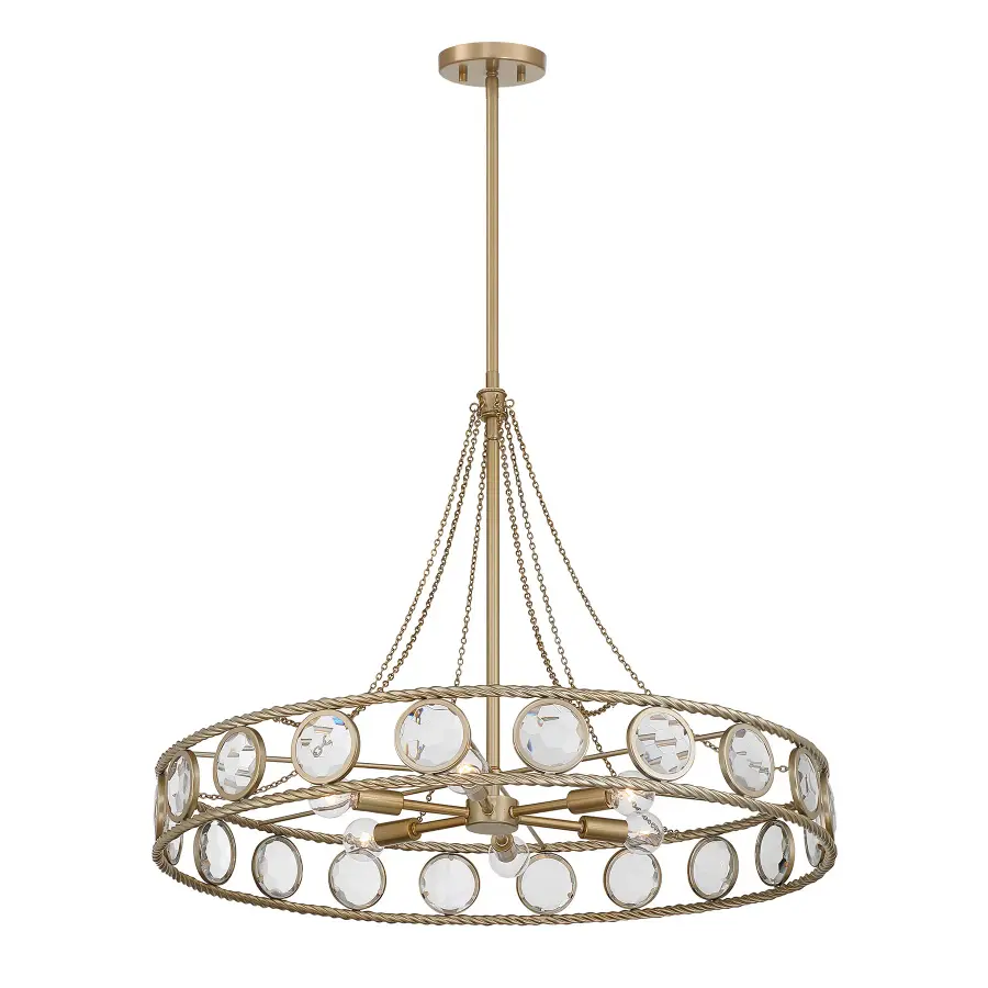 Cologne 6-Light Pendant in Opulent Gold - Image 5