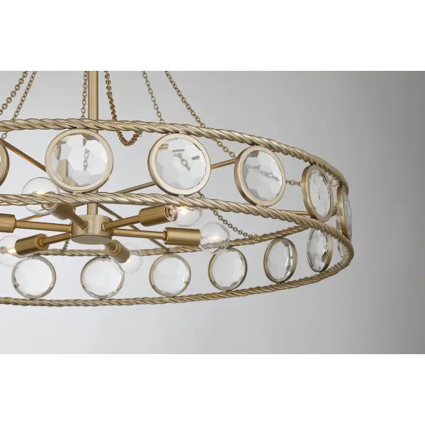 Cologne 6-Light Pendant in Opulent Gold - Image 6