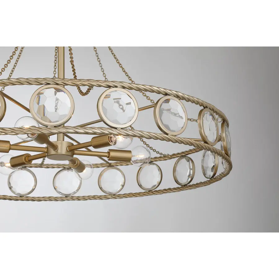 Cologne 6-Light Pendant in Opulent Gold - Image 6