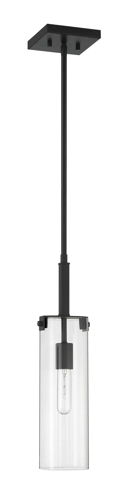 Winfield 1-Light Mini-Pendant in Matte Black - Image 2