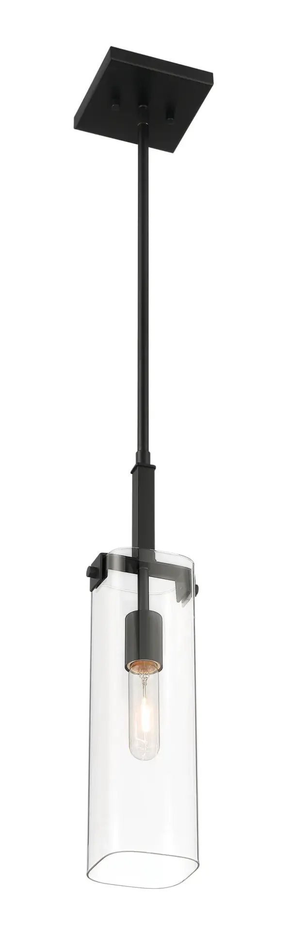 Winfield 1-Light Mini-Pendant in Matte Black - Image 4
