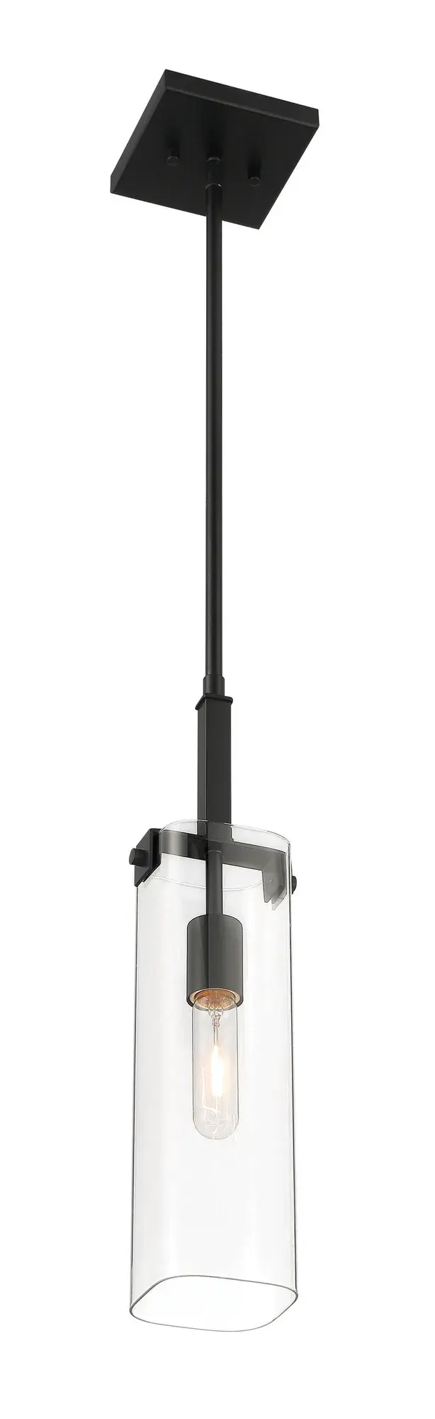 Winfield 1-Light Mini-Pendant in Matte Black - Image 4
