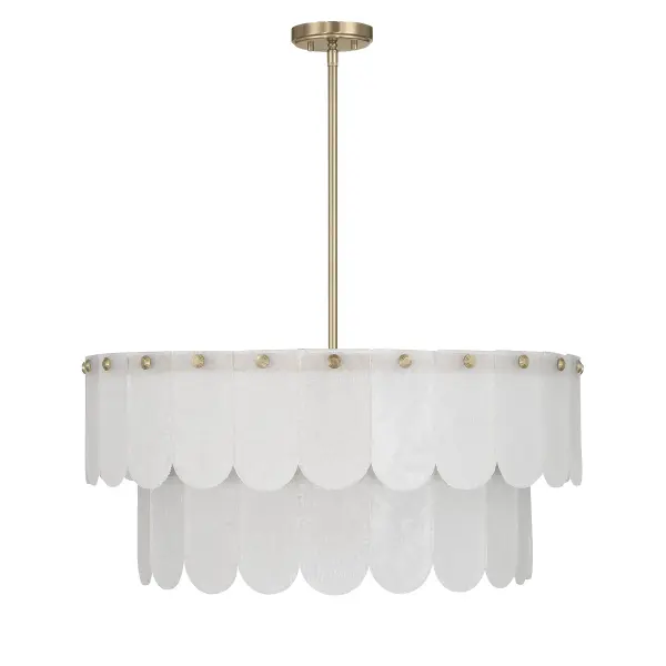 Ashton 10-Light Pendant in Noble Brass - Image 2
