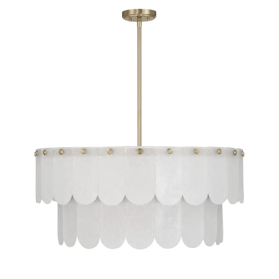 Ashton 10-Light Pendant in Noble Brass - Image 2