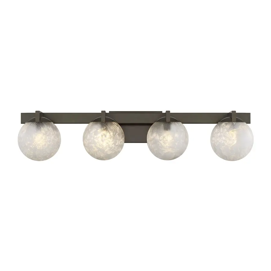 Darien 4-Light Bath Bar in Mediterranean Bronze - Image 1