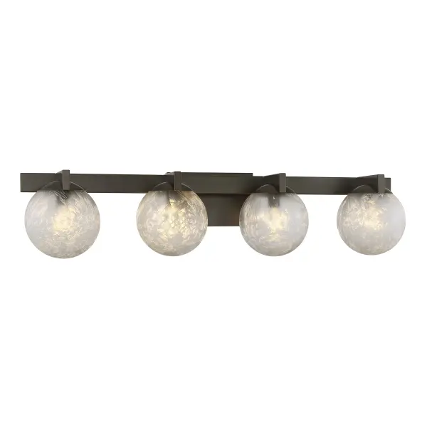 Darien 4-Light Bath Bar in Mediterranean Bronze - Image 3