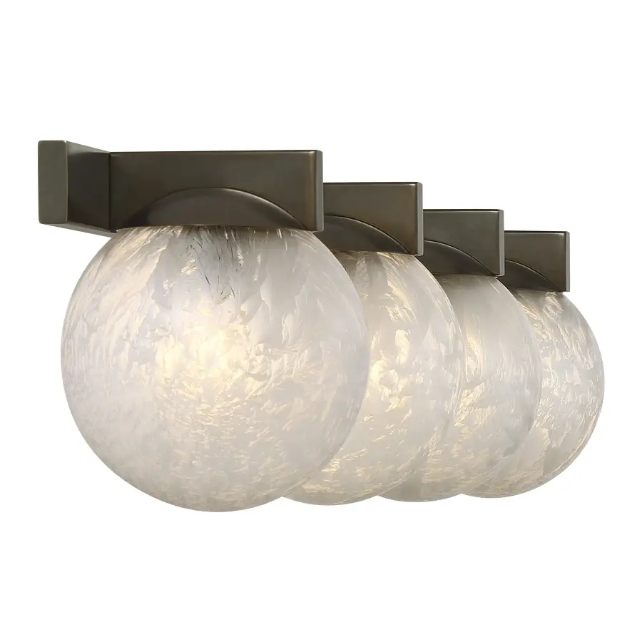 Darien 4-Light Bath Bar in Mediterranean Bronze - Image 5