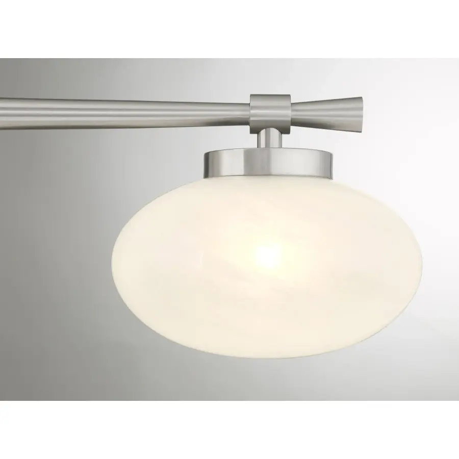 Barrow 3-Light Bathroom Vanity Light in Satin Nickel - Image 6